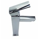 Ver imagem 4 de Torneira Misturador Monocomando Banheiro Quadrada Bica Alta