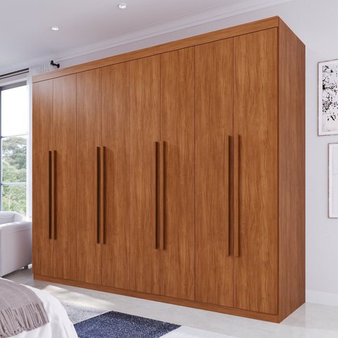 Guarda-Roupa Imperial Espresso Moveis Marrom/Cinamomo