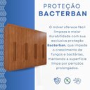 Ver imagem 6 de Guarda-Roupa Imperial Espresso Moveis Marrom/Cinamomo