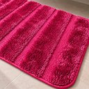 Ver imagem 3 de Tapete Piso de Banheiro Europeu 1 Peça Antiderrapante Macio Fácil de Lavar Pink