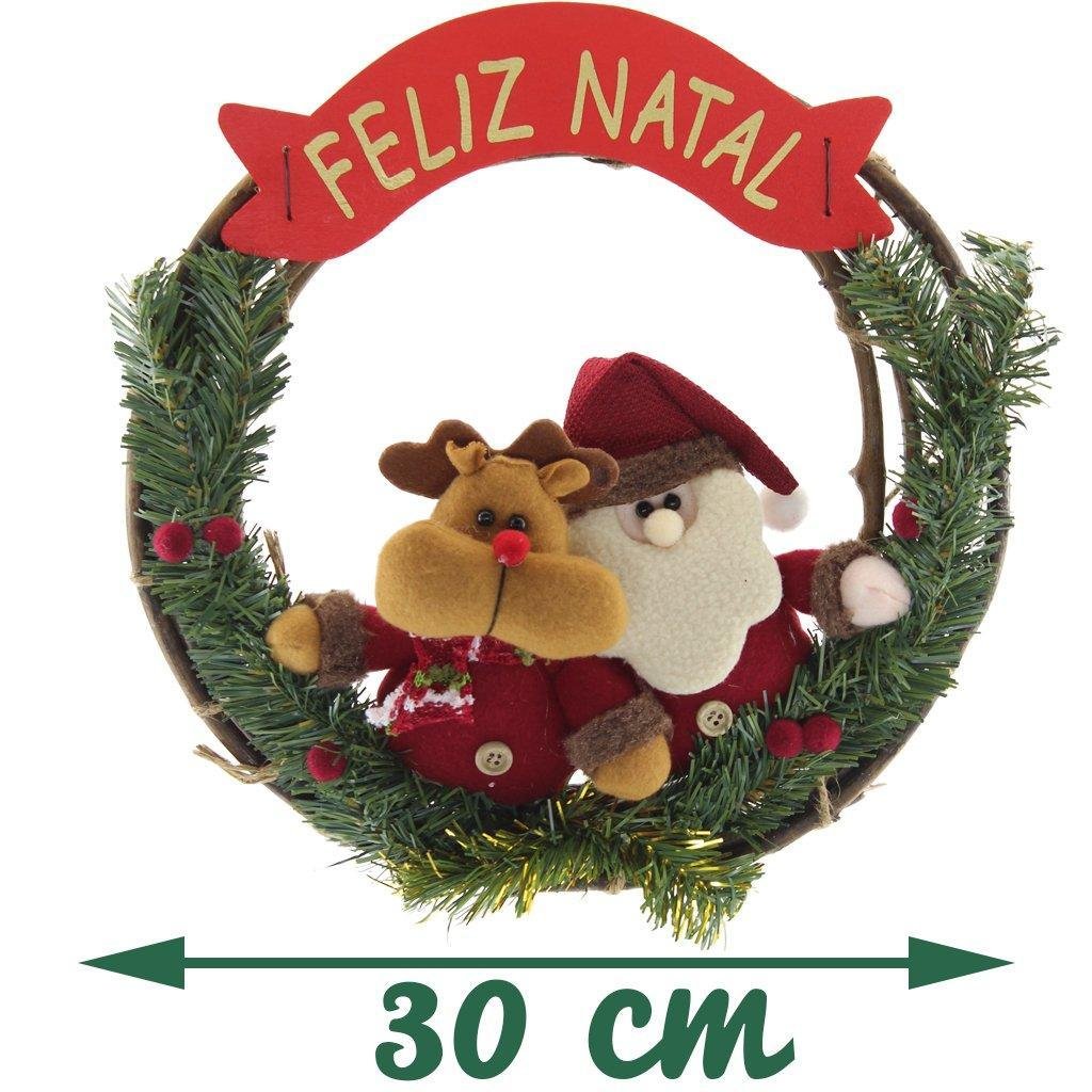Feliz Natal 03 - 6cm R$ 26,00 Encontre esse Cortador e muito mais