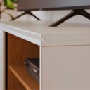 Ver mais imagens de Rack Bancada para Tv 60 Pol 160cm Diana Off White/freijó C05 - Mpozenato
