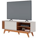 Ver imagem 2 de Rack Bancada para Tv 60 Pol 160cm Diana Off White/freijó C05 - Mpozenato