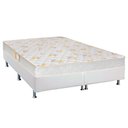 Ver imagem 1 de Cama Box Queen: Colchão Espuma Castor D28 Sleep Max + Base CRC Courano White(158x198)