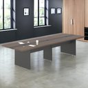 Ver imagem 3 de Mesa Sala de Reunião Escritório 8 Lugares Freijó Preto