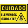PLACA CUIDADO ELEMENTOS OXIDANTES - 1