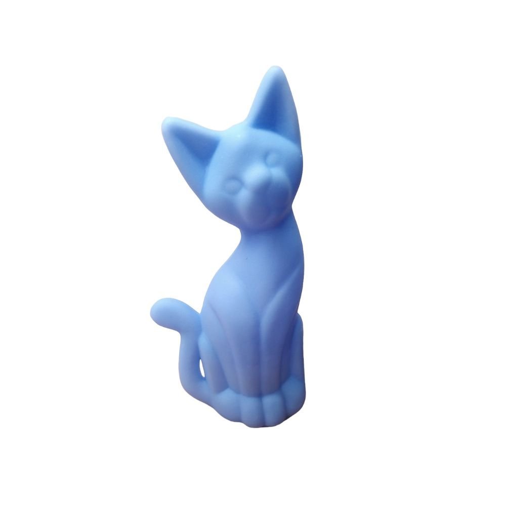 Luminária Abajur de Mesa Gatinho Magrelo:Lilas - 4