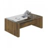 Mesa de Centro com Tampo de Vidro Finesse Artely - 2
