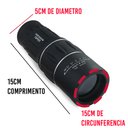 Ver imagem 2 de Luneta Monóculo Profissional 16x52 Tático Camping Trilha Telescópio Zoom a prova d'agua Alcance