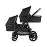 Carrinho de Bebe Gemeos Go 2 com Bebe Conforto Black - Kikka Boo - 2