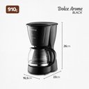 Ver imagem 4 de Cafeteira Elétrica Dolce Arome Mondial 550w Preto 220v - C-30-18x-fb