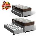 Ver imagem 3 de Cama Box com Colchão de Espuma D45 Ortobom ISO 150 + Auxiliar de Espuma Unique Solteiro 88cm
