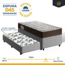 Ver imagem 7 de Cama Box com Colchão de Espuma D45 Ortobom ISO 150 + Auxiliar de Espuma Unique Solteiro 88cm