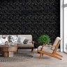 Papel de Parede Tijolinho Preto - 4