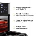 Ver imagem 2 de Air Fryer Oven Philco 15l Painel Digital Paf15a 110v