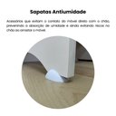 Ver imagem 6 de Mesa para Computador com Espaço para Gabinete Escrivaninha Pixel 100% MDF 69cm Branca
