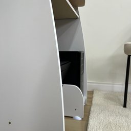 Mesa para Computador com Espaço para Gabinete Escrivaninha Pixel 69cm Branca - 14 Mesa para Computador com Espaço para Gabinete Escrivaninha Pixel 69cm Branca - 14