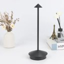 Ver imagem 6 de Luminaria de Mesa Abajur Led 3 Tons Controle de Intensidade Usb Touch Bateria Recarregavel Home Offi