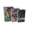 Kit 3 Pçs Caixa Decorativa Livro Falso Fake para Decoração Organizador Porta Objetos (Pop Art) - 1