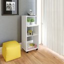 Ver imagem 1 de Mesa Lateral de Apoio com Prateleiras Bis