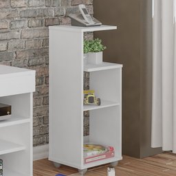 Mesa Lateral de Apoio com Prateleiras Bis - 9