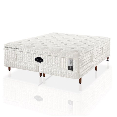 Colchão Casal LATEX FOAM De Látex Smart Pocket 138x188cm