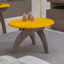 Ver imagem 1 de Mesa de Centro Moderna Redonda Jade Artely