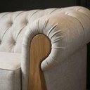 Ver imagem 7 de Sofá Living Capitone 2 Lugares Milano 188 cm Pes Madeira Linho Tcs 701 Moll