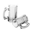 Ver imagem 2 de Jogo de 2 Canecas para Cerveja Beer Mug em Vidro 400 Ml - Dynasty