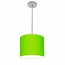 Ver imagem 1 de Lustre Luminária Pendente Vivare Free Lux Pe-4107cz Cúpula em Tecido 25x20cm
