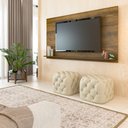 Ver imagem 1 de Painel para TV até 60 Polegadas 180cmx98cm Suporte Universal Slim