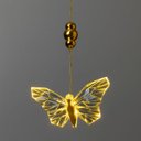 Ver mais imagens de Lustre Pendente Borboleta Led 4w 3 Cores Dourado e Transparente Lus-140 St3136