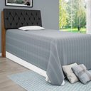 Ver imagem 2 de Cabeceira Isis Solteiro 0,88 ? Malbec Preto