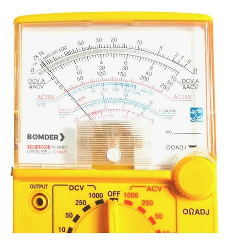 Multimetro Profissional Analogico 5 Funções - 2