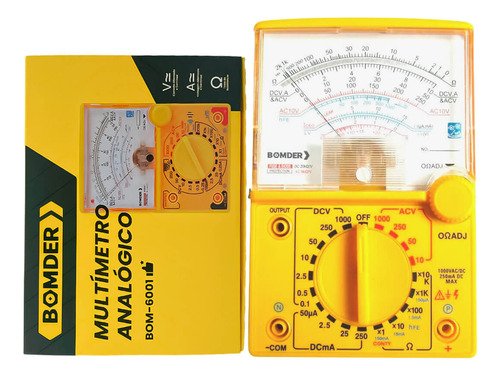 Multimetro Profissional Analogico 5 Funções - 3