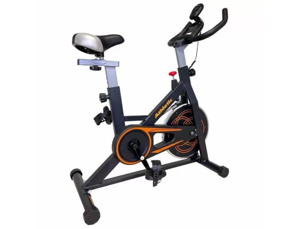 Bicicleta Spinning Athletic Advanced 130bs Suporta 110kg - 3