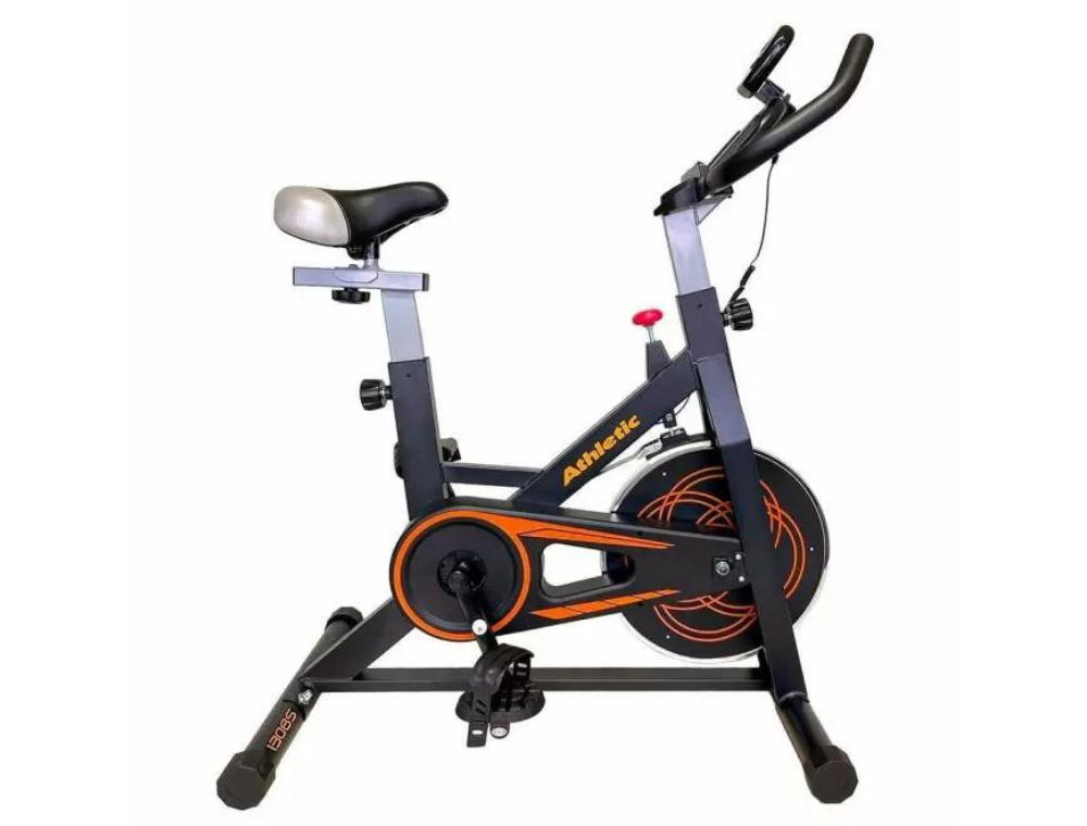 Bicicleta Spinning Athletic Advanced 130bs Suporta 110kg