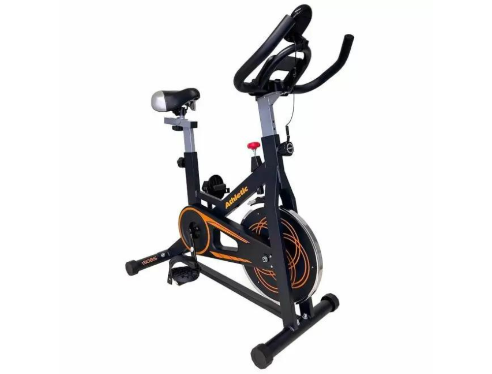 Bicicleta Spinning Athletic Advanced 130bs Suporta 110kg - 2