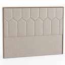 Ver imagem 4 de Cabeceira para Cama Box King 200cm Stan Linho Nobre Bege - Sallar Home