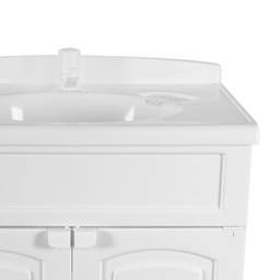 Gabinete para Banheiro em Plástico com Lavatório Clássica  sem Torneira - 4