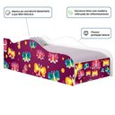 Ver imagem 2 de Cama Solteiro Glow Borboleta Solteiro com Colchão