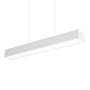 Ver imagem 1 de Lustre Pendente Newline Sobrepor V 468 LED Bivolt Branco 3000K Luz Amarela