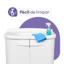 Ver imagem 7 de Gabinete para Banheiro em Plástico com Lavatório Fit Astra sem Torneira Branco