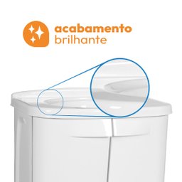 Gabinete para Banheiro em Plástico com Lavatório Fit Astra sem Torneira - 8