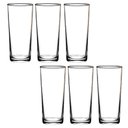 Ver imagem 1 de Conjunto 6 Copos Longo de Vidro Jogo Novara 260ml Clink