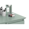 Penteadeira Camarim Completa MDF 25mm Espelho Mesa Maquiagem Verde Bellagio - 3