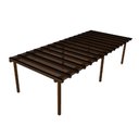 Ver imagem 1 de Cobertura Policarbonato Alveolar 7,00m x 3,00m - Bronze 4mm