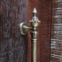 Ver imagem 5 de Puxador Duplo Classic 260mm Bronze Antigo Porta Pivotante Correr Passagem Madeira Vidro Rústico