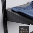 Ver imagem 7 de Closet Aberto Modulado para Casal 225cm Eternity Branco