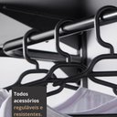 Ver imagem 6 de Closet Aberto Modulado para Casal 225cm Eternity Branco